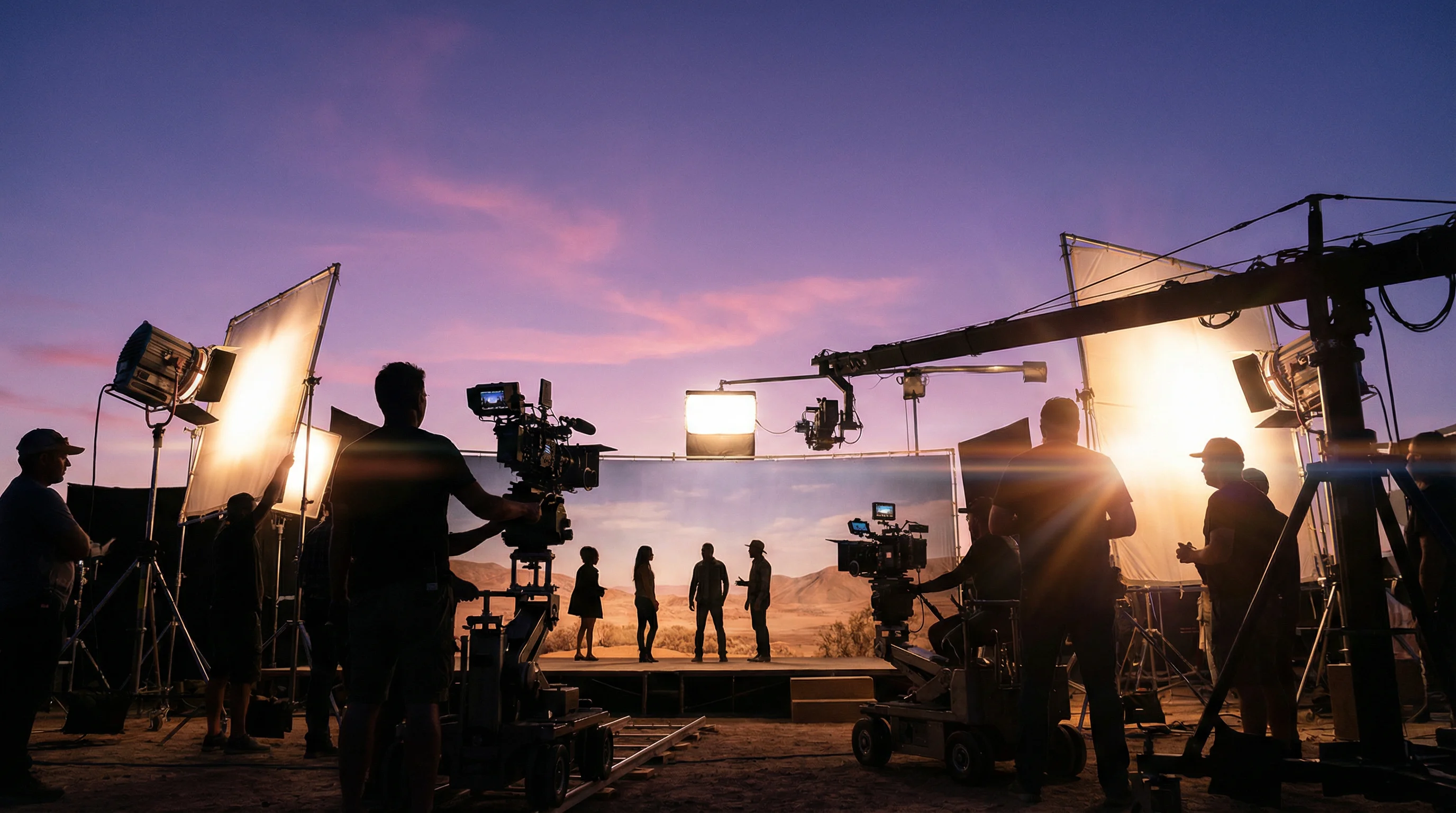 蜜桃传媒专业影视拍摄现场横幅